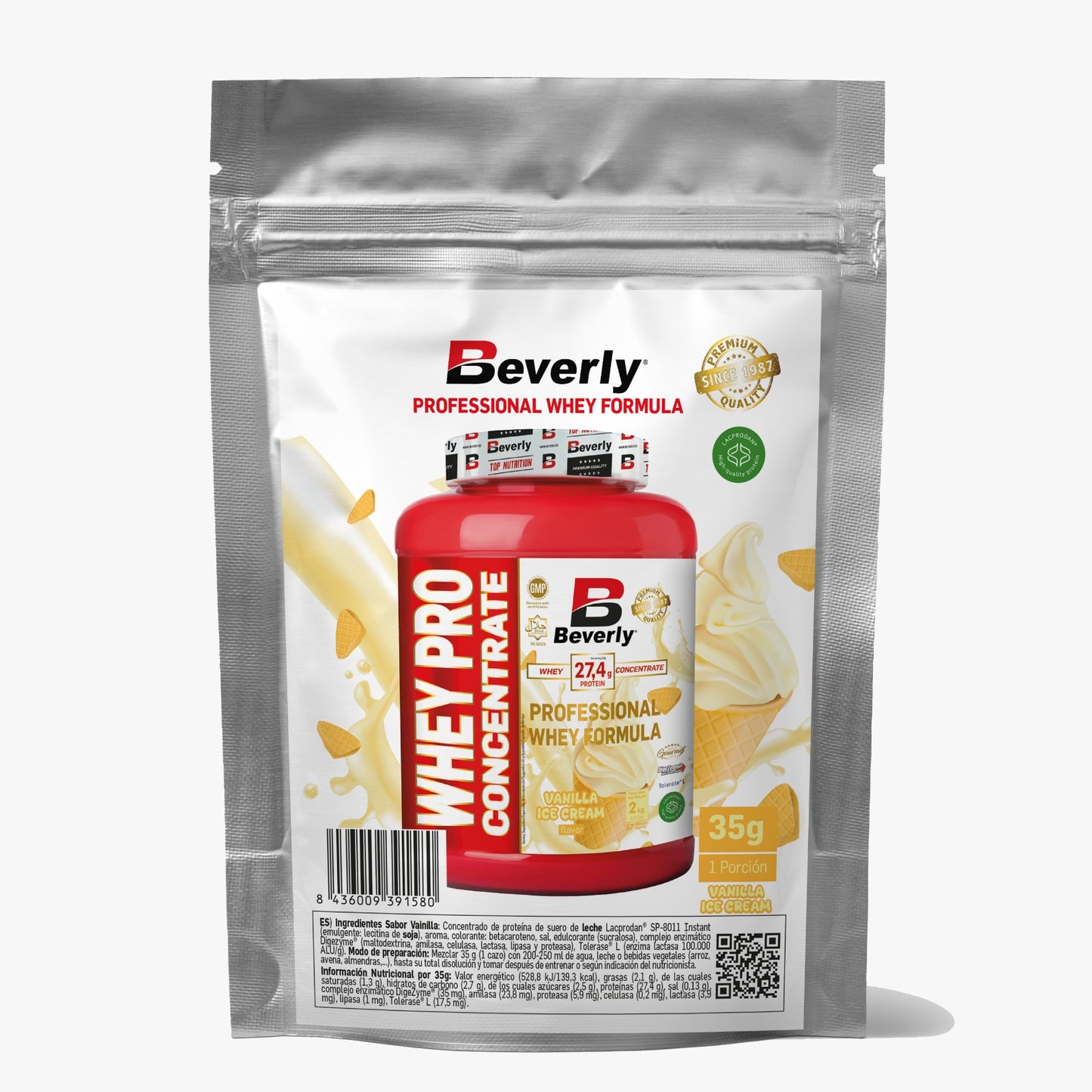 MONODOSE WHEY PRO VANILLE 35G