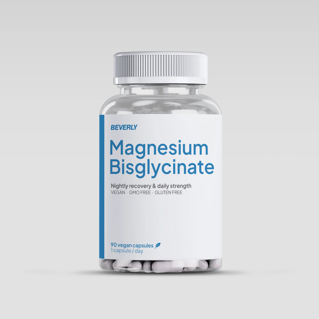 MAGNESIUM BISGLYCINATE + vitamine B6 - 90 gélules - 90 portions