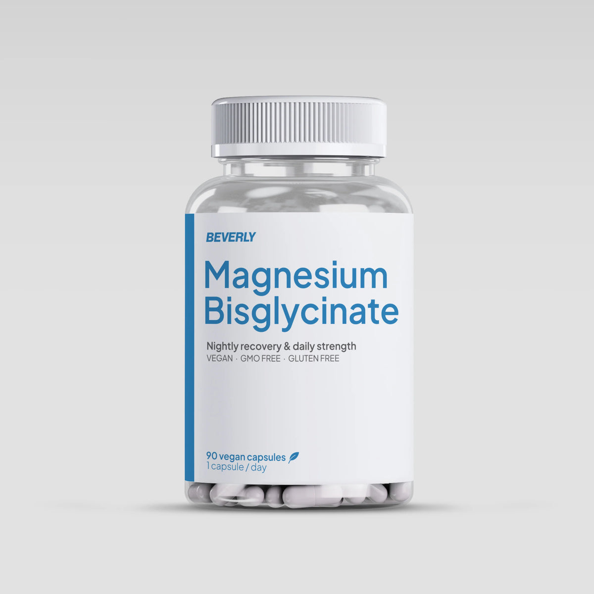 MAGNESIUM BISGLYCINATE + vitamine B6 - 90 gélules - 90 portions