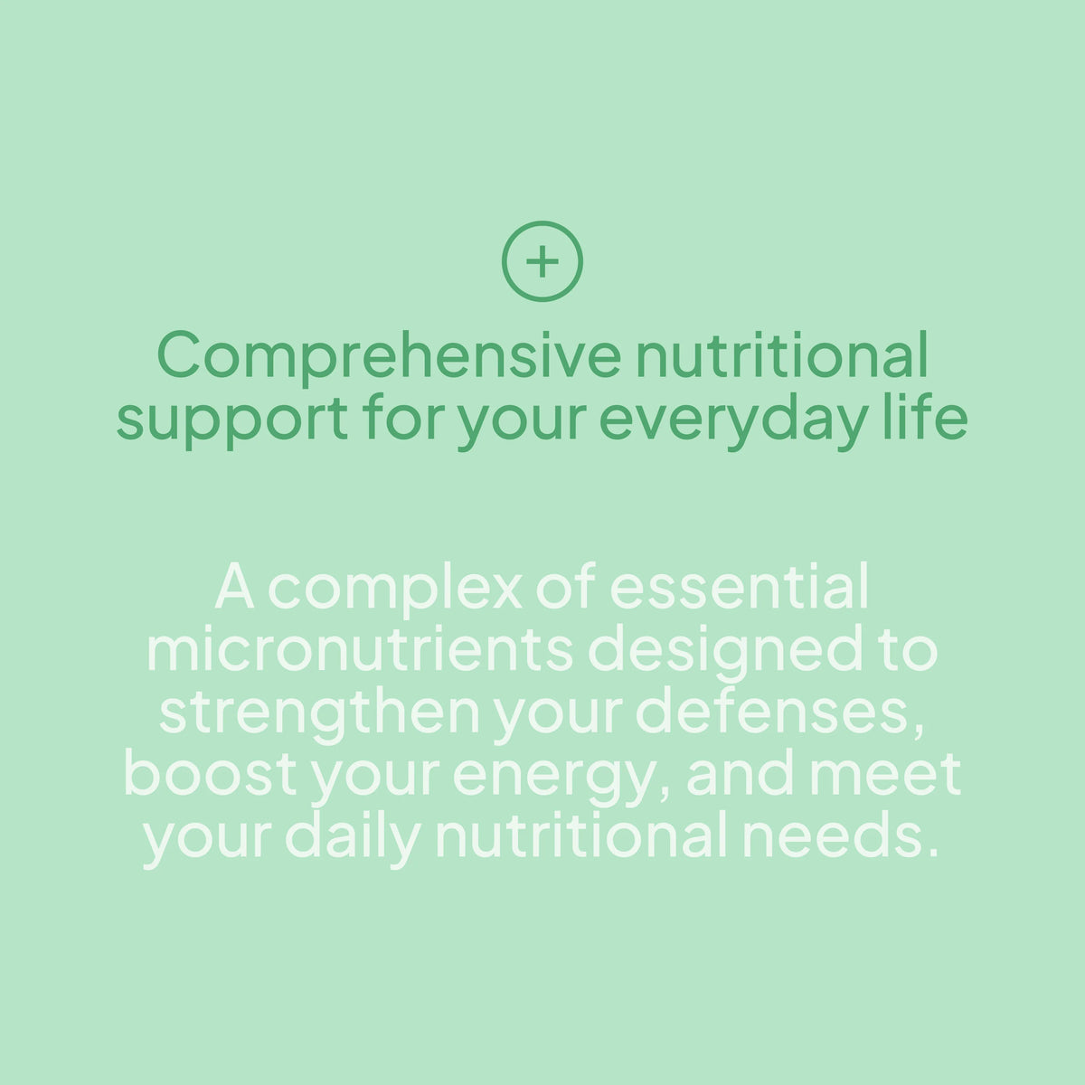 MULTI VITAMINE
