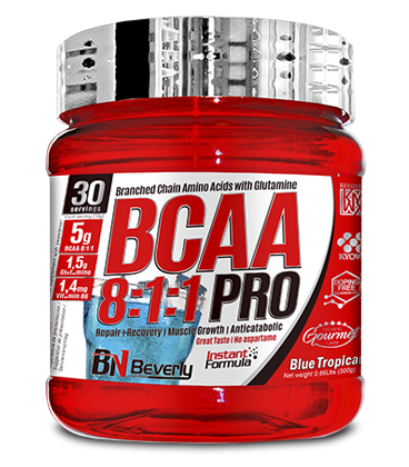 BCAA 8:1:1 Pro + L-Glutamine Tropical