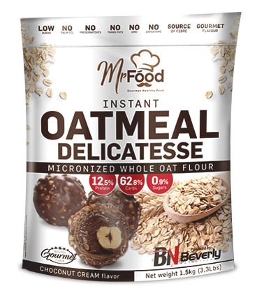 Instant Oatmeal chocolate hazelnut