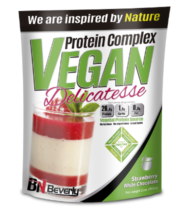 Vegan Protein White Choco Strawberry