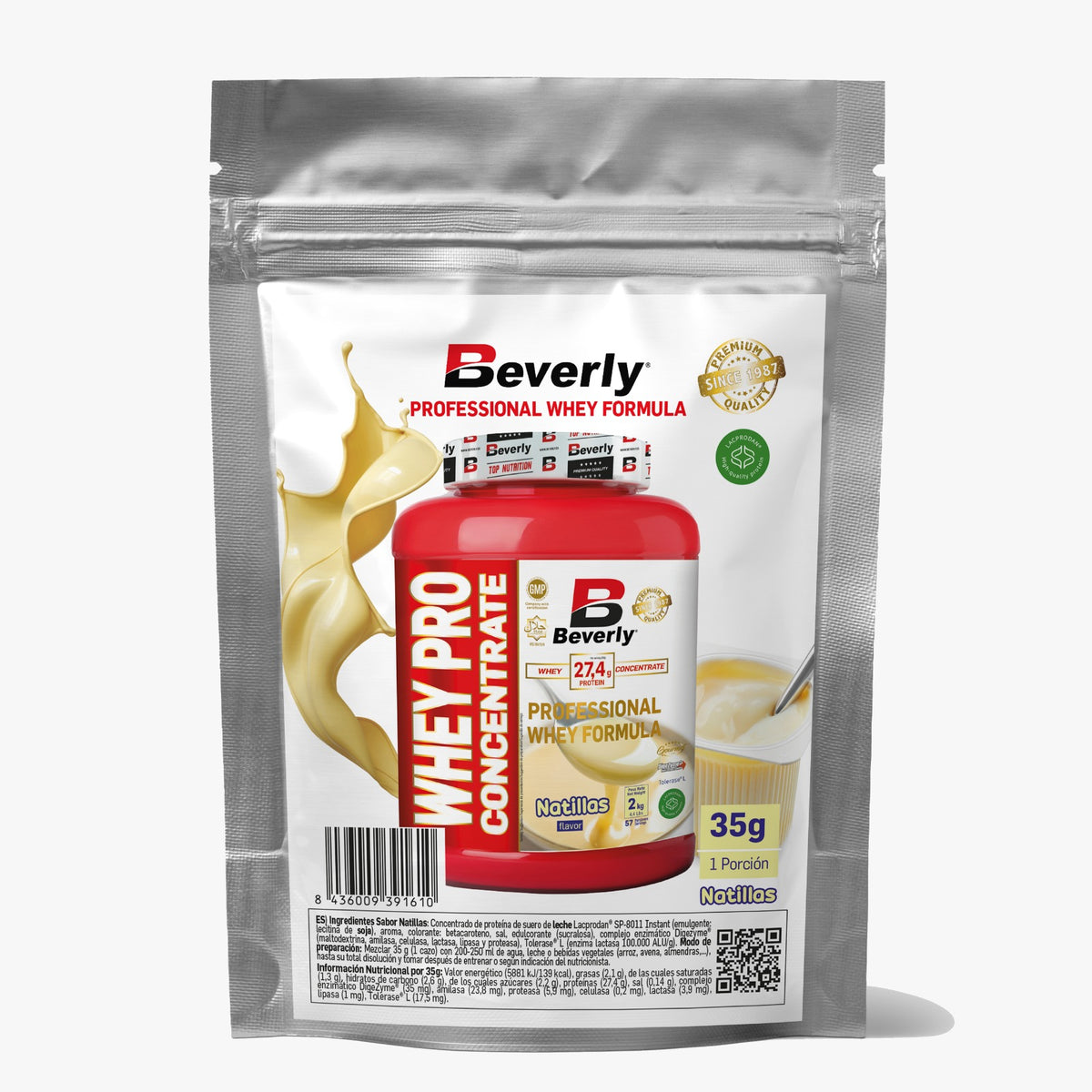MONODOSE WHEY PRO CREME BRULEE  35G