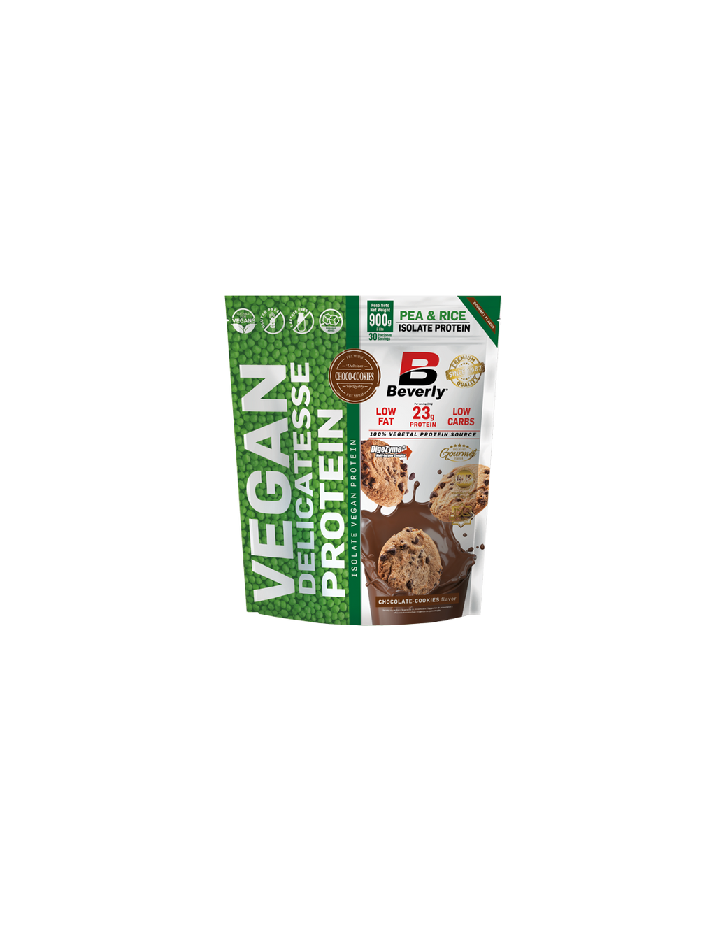 Vegan Protein Choco Cookies